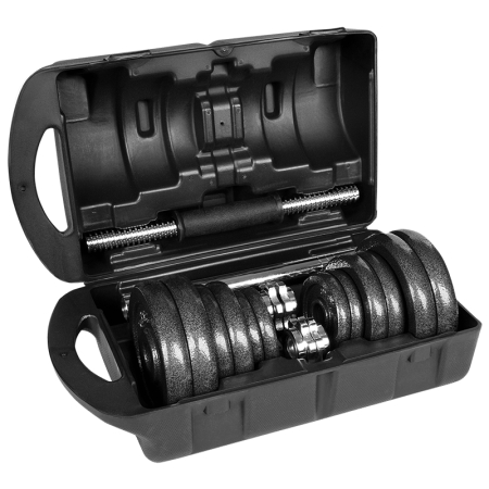 GANTERE REGLABILE CU VALIZA TOTAL 20KG REBEL ACTIVE [5]