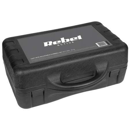 GANTERE REGLABILE CU VALIZA TOTAL 30KG REBEL ACTIVE [6]