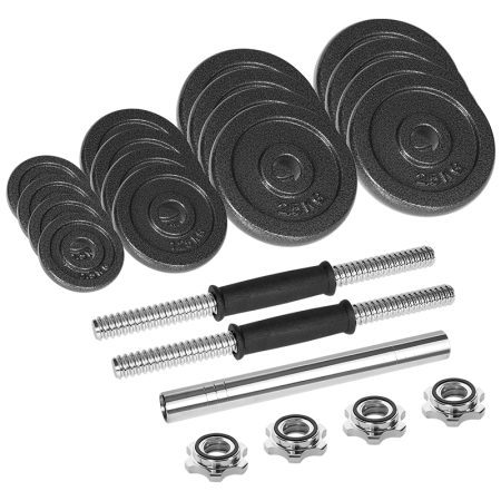 GANTERE REGLABILE CU VALIZA TOTAL 30KG REBEL ACTIVE [2]