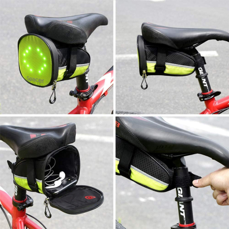 GEANTA BICICLETA CU SEMNALIZARE LED SPACER [8]