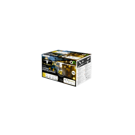 GHIRLANDA LED IC 10 BECURI E27 X 10W 2700K 10M [2]
