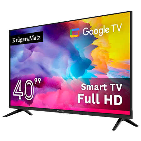 GOOGLE SMART TV 40 INCH 101CM H265 HEVC KRUGER&MATZ [2]