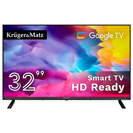 TV, Electronice & Foto - GOOGLE SMART TV 5.0 32 INCH 81CM H265 HEVC KRUGER&MATZ
