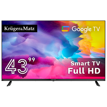 GOOGLE SMART TV 5.0 43 INCH 108CM H265 KRUGER [1]