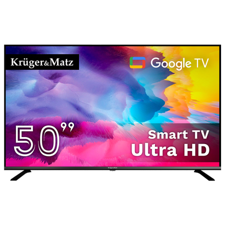 GOOGLE SMART TV 5.0 50 INCH 126CM H265 HEVC KRUGER&MATZ [1]