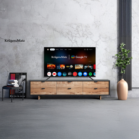 GOOGLE SMART TV 58 INCH 147CM H265 HEVC KRUGER&MATZ [7]