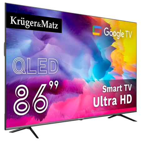 GOOGLE SMART TV QLED 86INCH 218CM H265 HEVC KRUGER&MATZ [8]