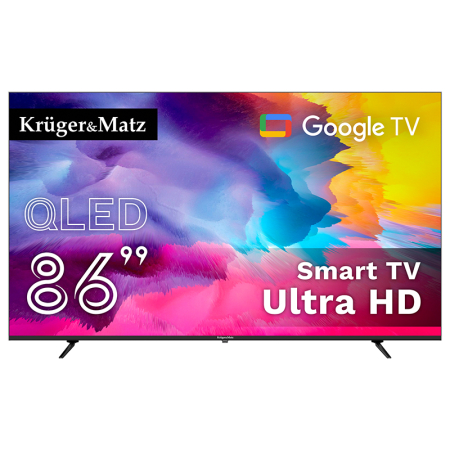 GOOGLE SMART TV QLED 86INCH 218CM H265 HEVC KRUGER&MATZ [1]
