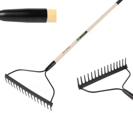 Grebla 16 dinti, maner lemn, 1500mm, Micul Fermier, GF-2447 [1]