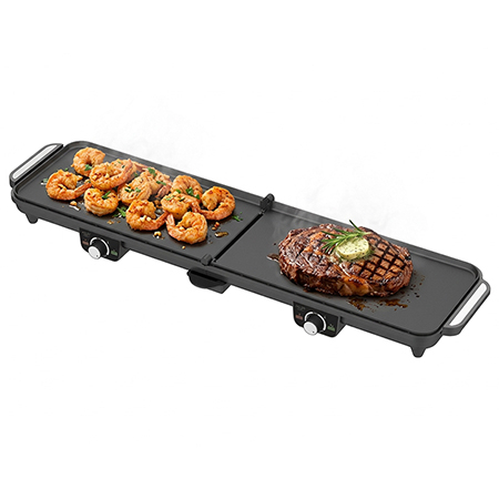 Aparatură electrică - GRILL ELECTRIC 2 PLACI MAX 3000W ADLER