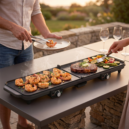 GRILL ELECTRIC 2 PLACI MAX 3000W ADLER [3]