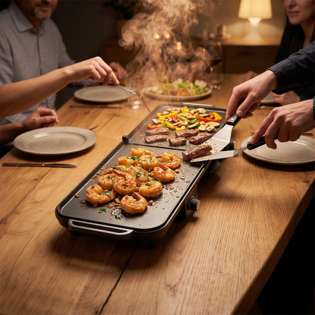 GRILL ELECTRIC 2 PLACI MAX 3000W ADLER [2]