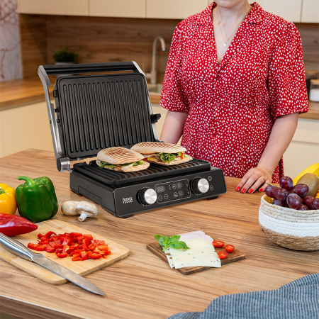 GRILL ELECTRIC PANINI SANDWICH 2000W TEESA [5]