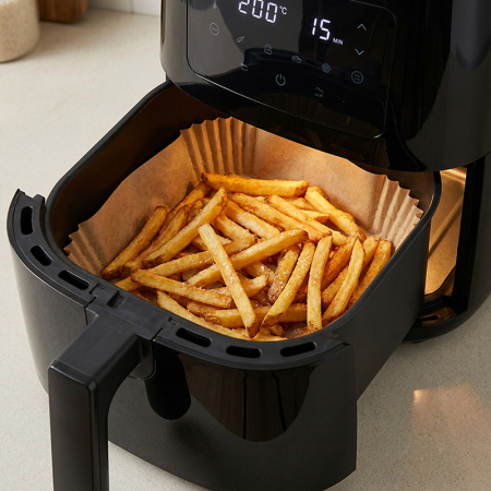 HARTIE PENTRU AIR FRYER PATRAT 16CM 100BUC ADLER [3]