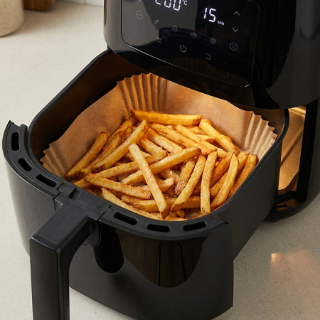 HARTIE PENTRU AIR FRYER PATRAT 23CM 100BUC ADLER [3]