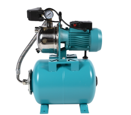 Hidrofor Detoolz 0.75 kW, debit 3300l/h, inaltime de pompare 45m, carcasa pompa inox, volum butelie 24 litri [1]