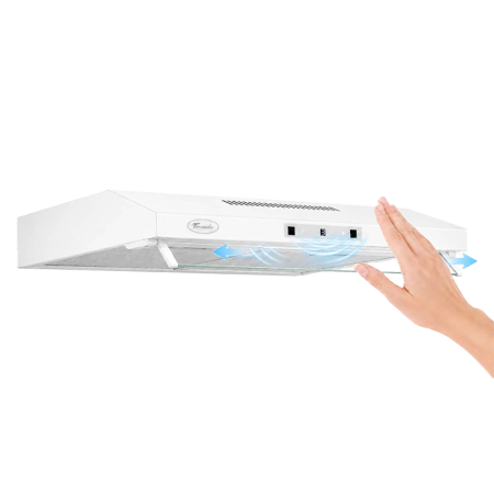HOTA NO TOUCH BIZA 400MC/H 60CM ALB TORNADO [4]