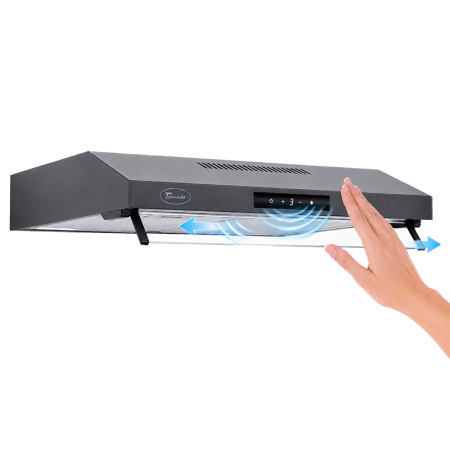HOTA NO TOUCH BIZA 400MC/H 60CM NEGRU TORNADO [4]