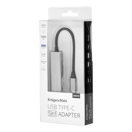 HUB USB TIP C HDMI/USB3.0/SD/MICROSD/TIP C [4]