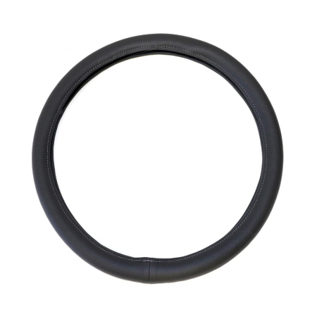 ACCESORII VOLAN SI SCHIMBATOR - HUSA VOLAN PIELE ECOLOGICA PERFORATA GRI 40- 42 CM UMBRELLA
