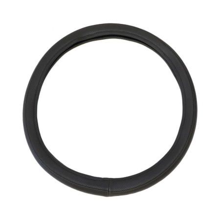 ACCESORII VOLAN SI SCHIMBATOR - HUSA VOLAN PIELE ECOLOGICA PERFORATA NEGRU 40- 42 CM UMBRELLA