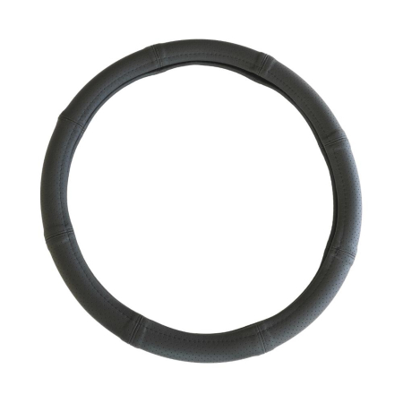 ACCESORII DE INTERIOR - HUSA VOLAN PIELE NATURALA NEGRU 42-44 CM