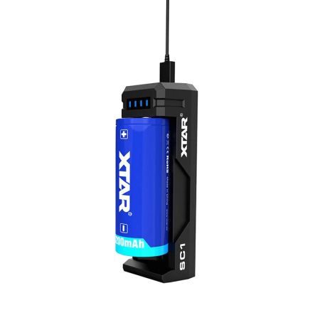 INCARCATOR ACUMULATORI 3.7V USB-C SC1 XTAR [7]