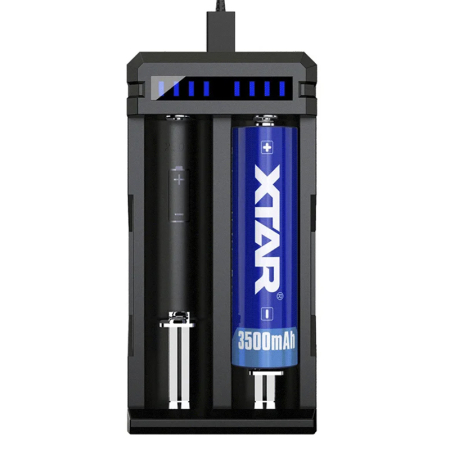 INCARCATOR ACUMULATORI 3.7V USB-C SC2 XTAR [5]