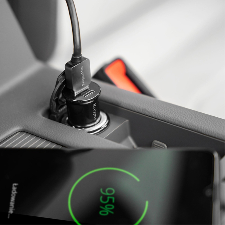INCARCATOR AUTO 2XUSB 3.1A QC 3.0 PD K&M [5]