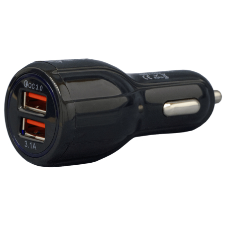 INCARCATOR AUTO 33W USB QC 3.0 18W + USB 15W [3]