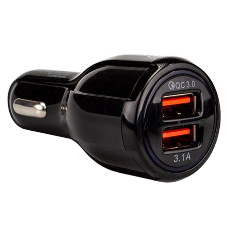 INCARCATOR AUTO 33W USB QC 3.0 18W + USB 15W [2]