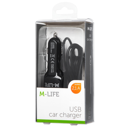 INCARCATOR AUTO LIGHTNING + USB 2100MA M-LIFE [2]