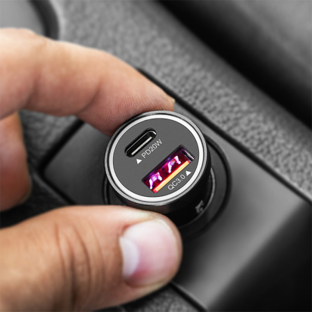 INCARCATOR AUTO USB-A / TYPE C QC PD 38W KRUGER&MATZ [8]