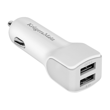 INCARCATOR AUTO USB DUAL 2.1A SI 1A K&M [1]