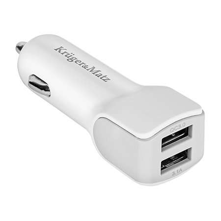 Tablete & telefoane - INCARCATOR AUTO USB DUAL 2.1A SI 1A K&M