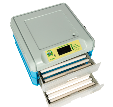 Incubator electric Micul Fermier capacitate 128 oua, 2 etaje, alimentare 220V/12V [4]