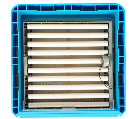 Incubator electric Micul Fermier capacitate 128 oua, 2 etaje, alimentare 220V/12V [8]