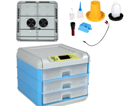 Incubator electric Micul Fermier capacitate 192 oua, 3 etaje [1]