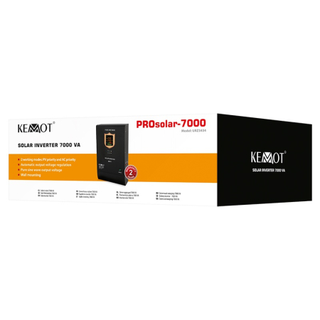 INVERTOR SOLAR 48V 7000VA 5000W PROSOLAR-7000 KEMOT [5]