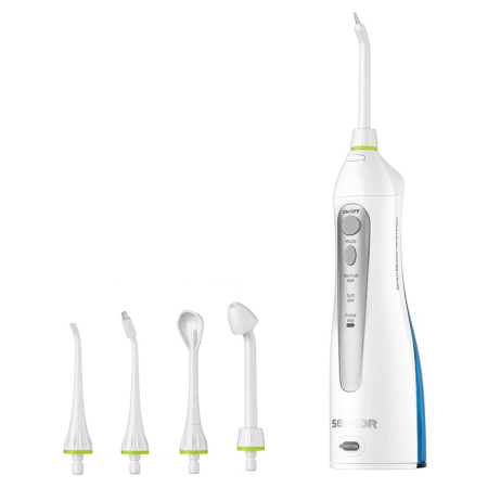 IRIGATOR BUCAL 5 CAPETE REZERVOR 150ML SENCOR [14]