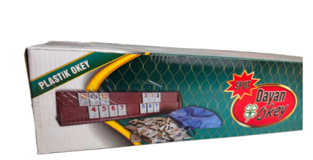 Joc Remi Spot Dayan Okey, plastic, 106 piese, multicolor, suporturi incluse [3]