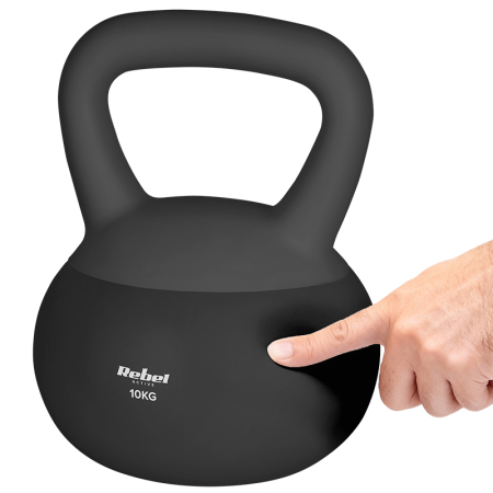 KETTLEBELL VINIL 10 KG REBEL ACTIVE [4]