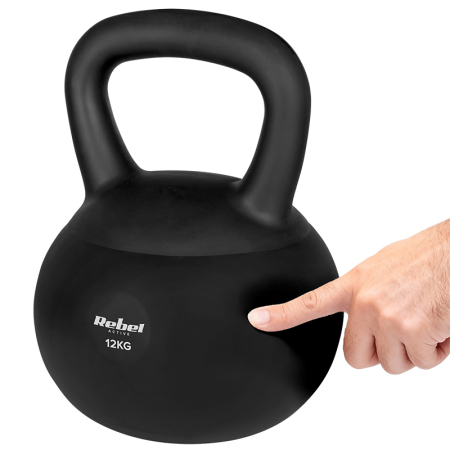 KETTLEBELL VINIL 12 KG REBEL ACTIVE [4]