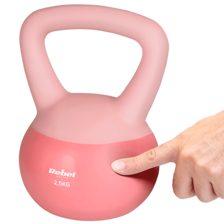 KETTLEBELL VINIL 2.5 KG REBEL ACTIVE [4]