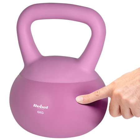 KETTLEBELL VINIL 6 KG REBEL ACTIVE [4]
