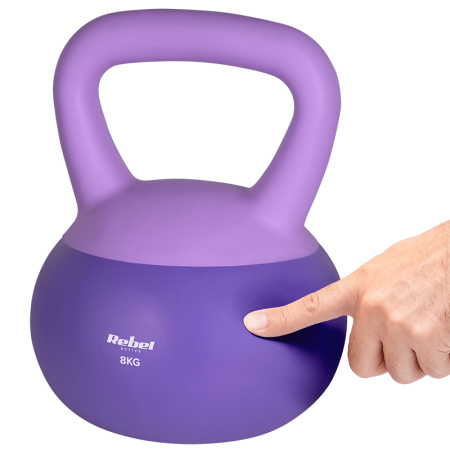 KETTLEBELL VINIL 8 KG REBEL ACTIVE [4]