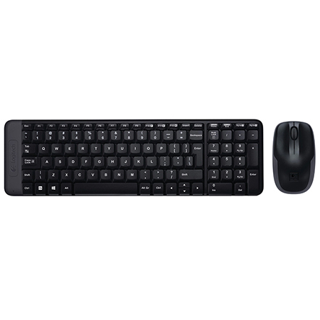 Tastaturi - KIT TASTATURA SI MOUSE WIRELESS MK220 LOGITECH