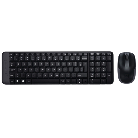 KIT TASTATURA SI MOUSE WIRELESS MK220 LOGITECH [1]