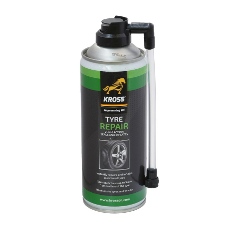 PRODUSE DE URGENTA RUTIERA - KROSS SPRAY REPARARE ANVELOPE - 400 ML