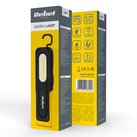 LAMPA ATELIER 1W+5W IP33 REBEL [6]